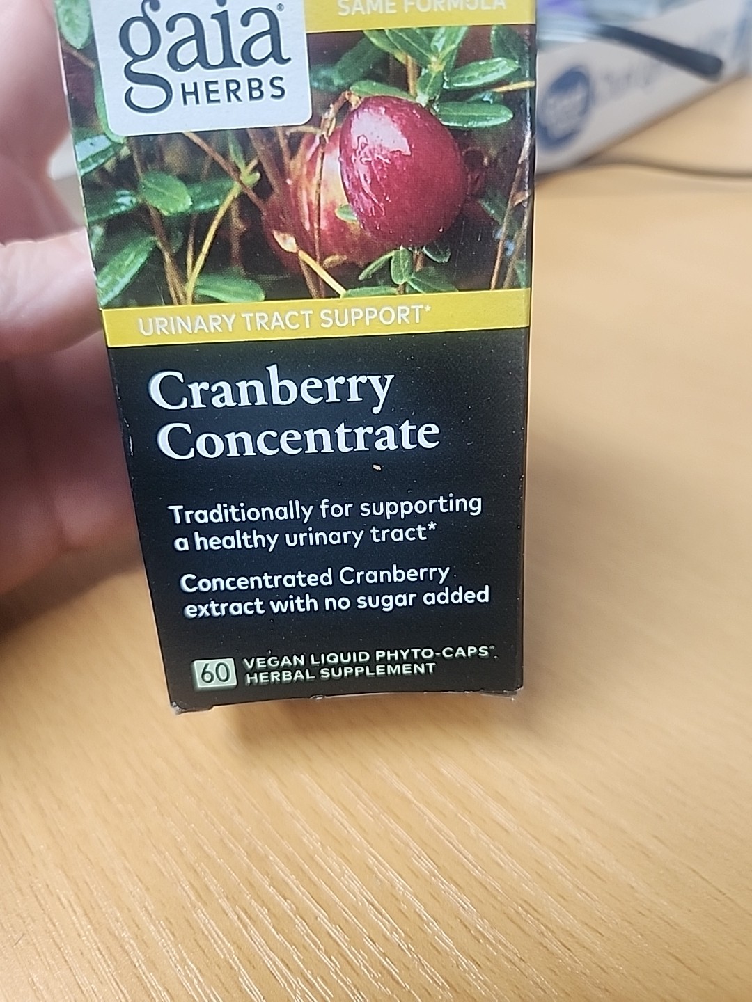 Gaia Herbs Cranberry Concentrate 60 Caps