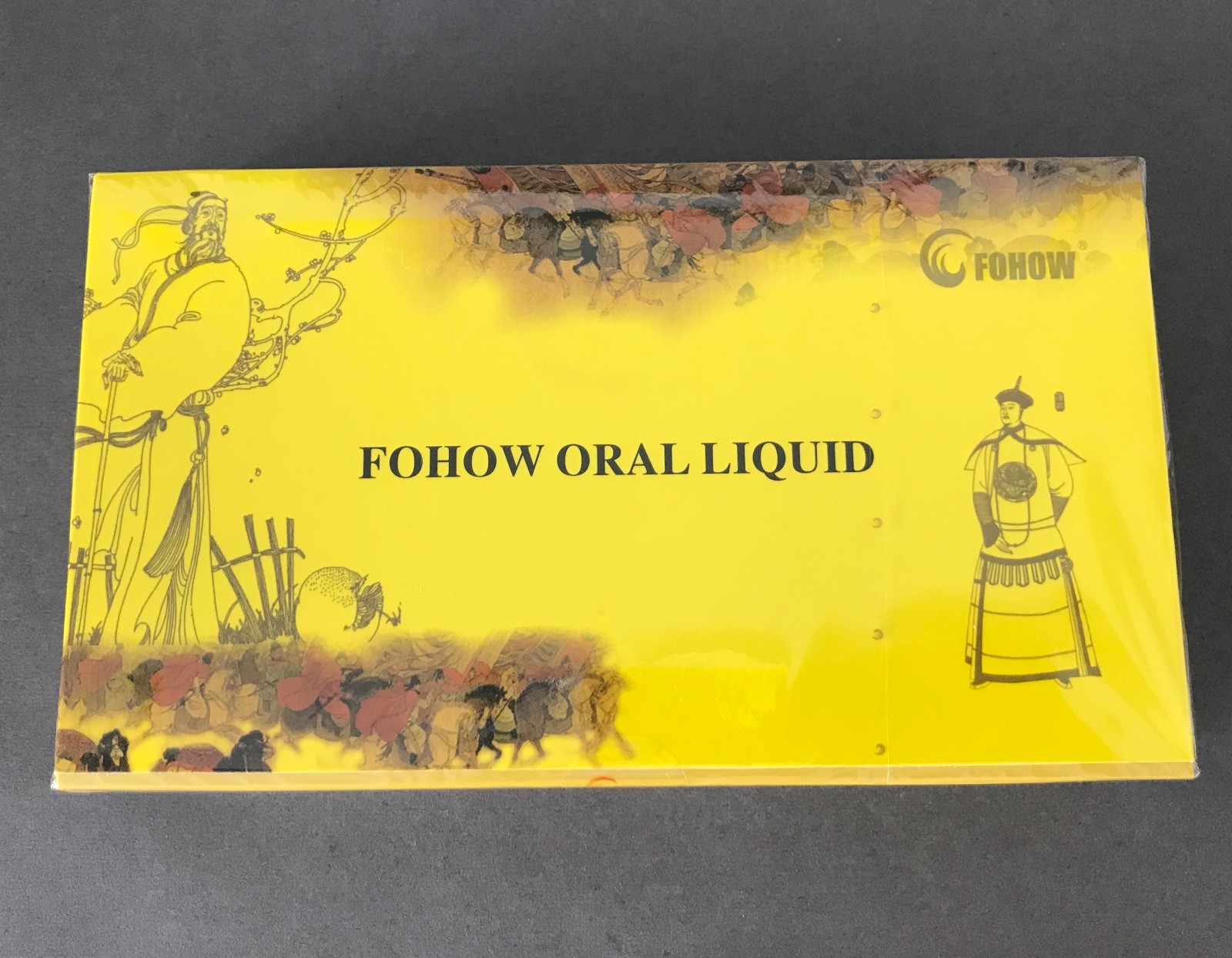 Fohow Phoenix cordyceps oral liquid elixir 4x30mm Linchzhi Ganoderma Shitake