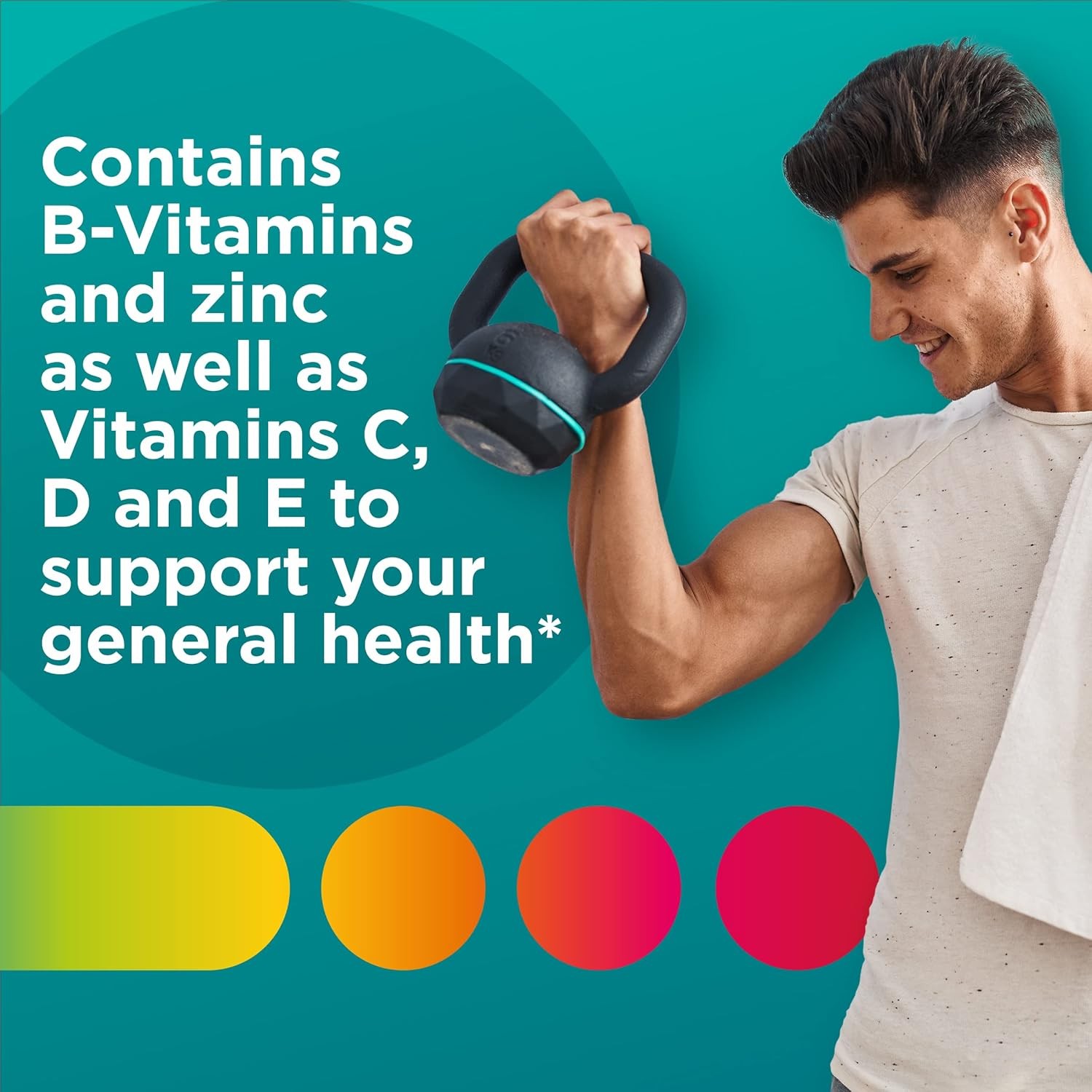 Centrum Men’s Multivitamin Gummies, Immune, Energy, Healthy Appearance Sup 12/26