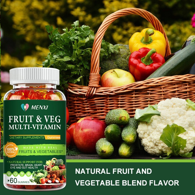 1-4Packs Fruits and Veggies Powerful Daily Supplement Vital Fruits & Veggies
