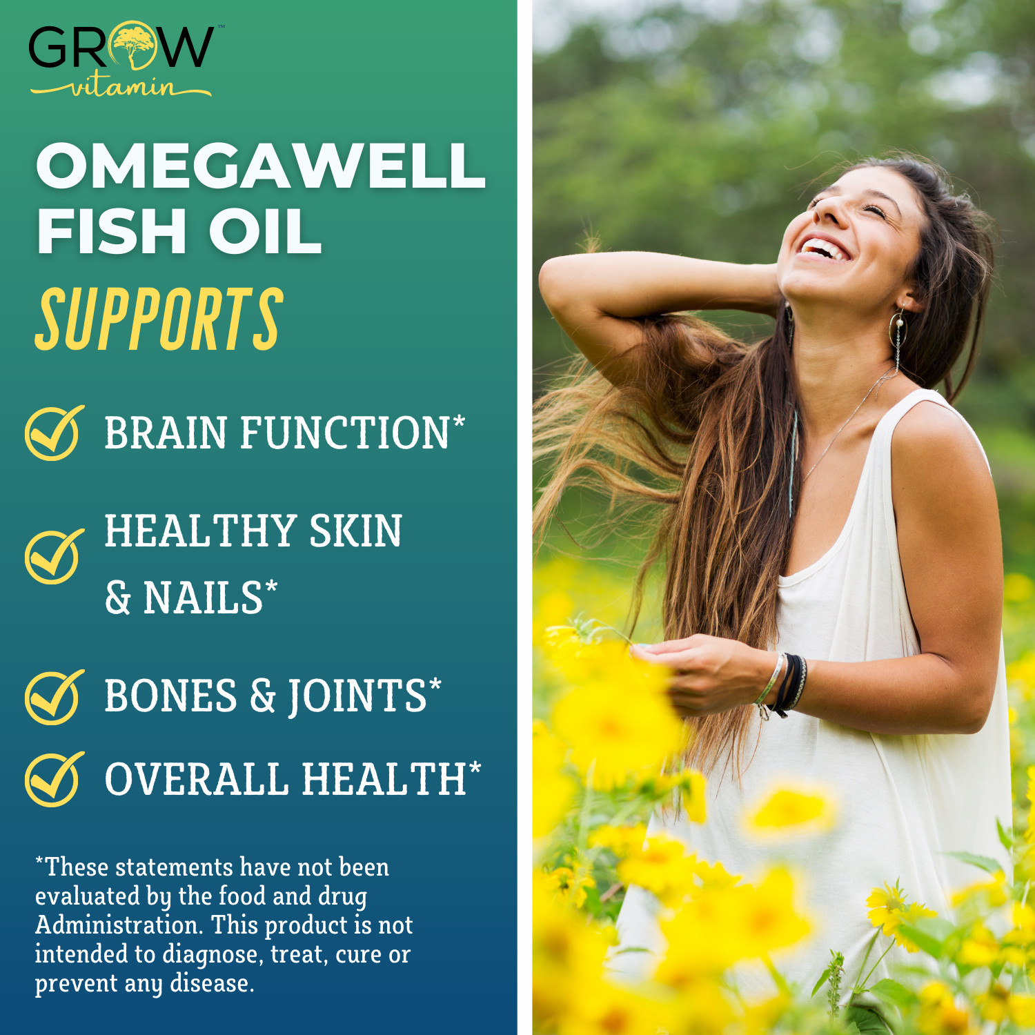 Organic Alaska Deep Sea Fish Oil, Omega 3 DHA/EPA 2000 mg Made in the USA,No-GMO