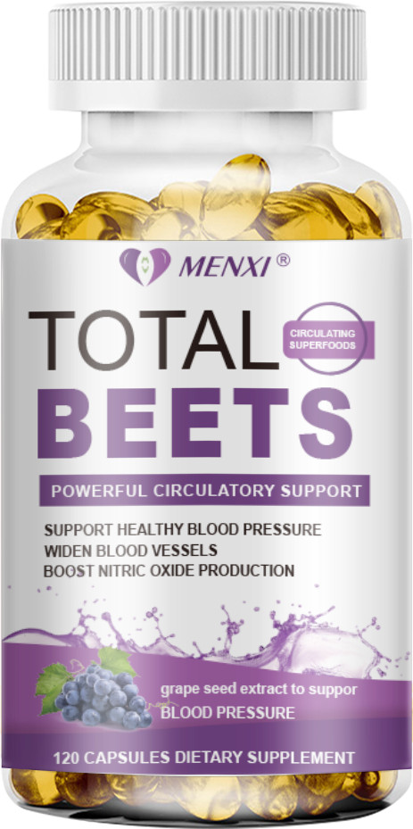 Total Beet Ultimate Heart Health Blood Pressure Support Circulation Booster 120