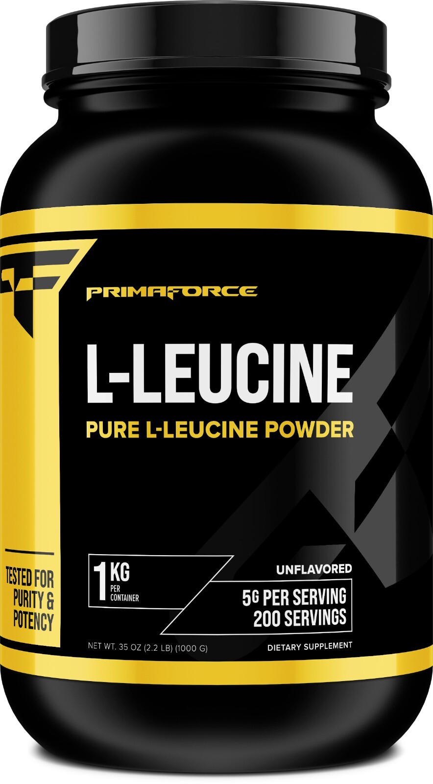 PrimaForce L-Leucine Powder 1000 Gram (1 KG) Dietary Supplement