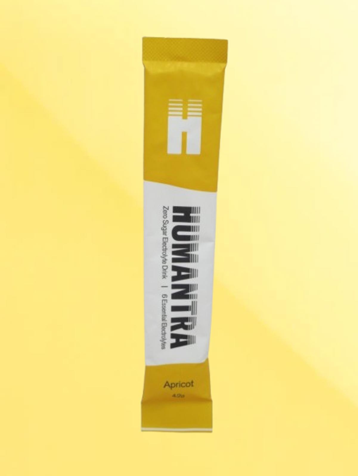 HUMANTRA ZERO SUGAR ELECTROLYTE POWDER DRINK APRICOT 15 SACHETS EXP: 2027
