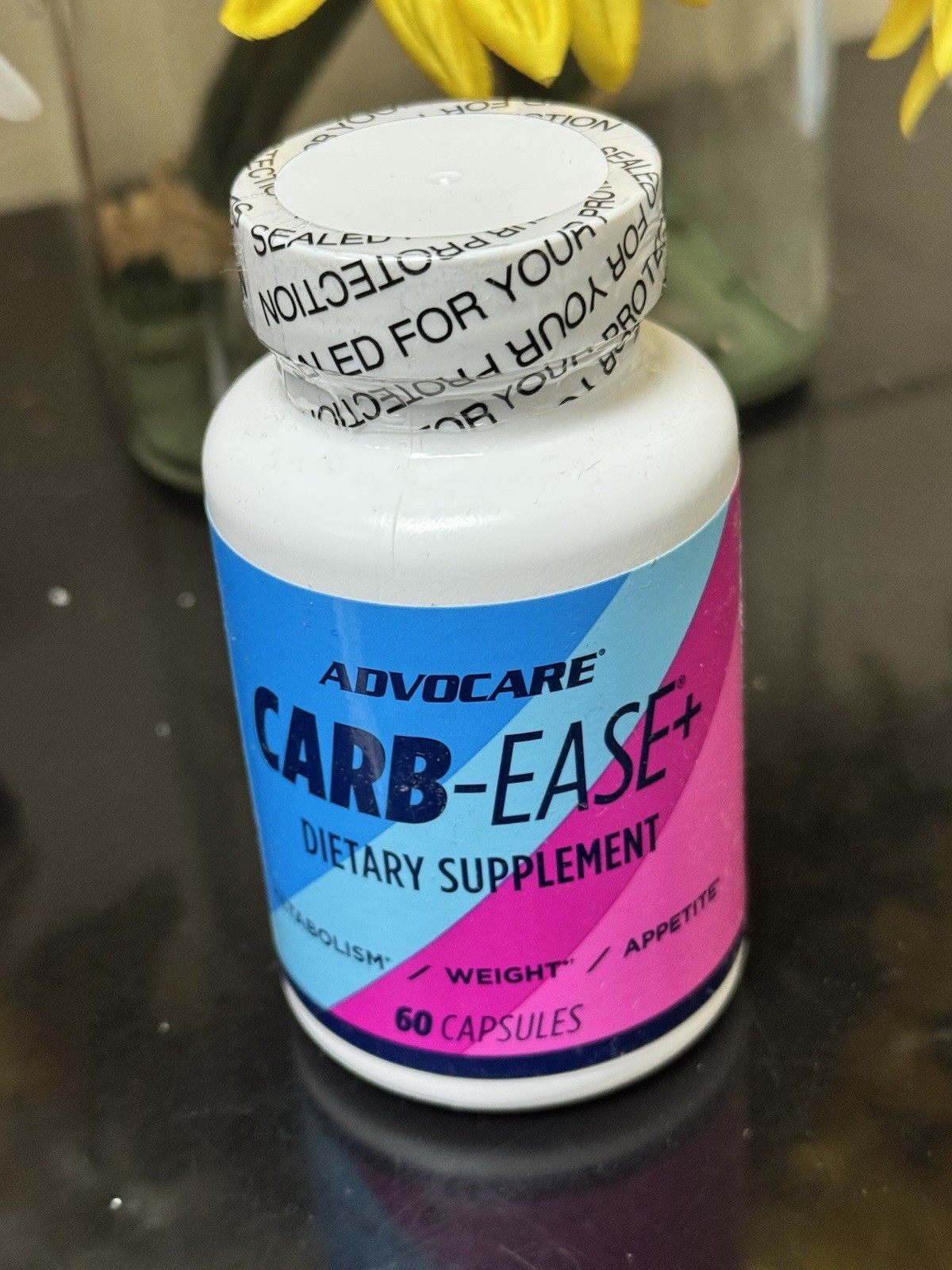AdvoCare Carb-Ease+ Weight Loss Supplement Capsules 60 Count Exp 03/27