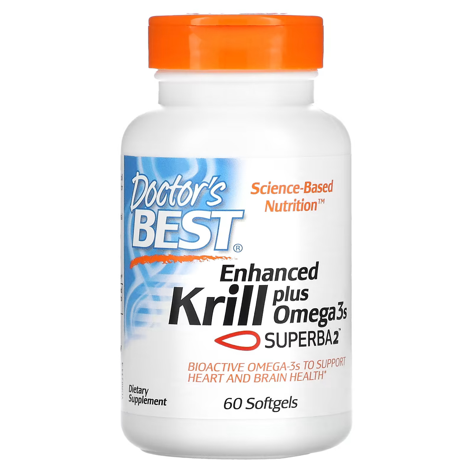 2 X Doctor’s Best, Enhanced Krill Plus Omega3s with Superba Krill, 60-worldwide