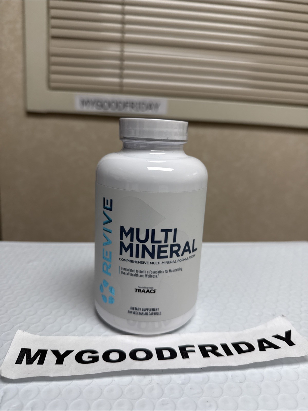 Revive MD – Multi Mineral – 210 Capsules Sealed Pack Exp:8/2027