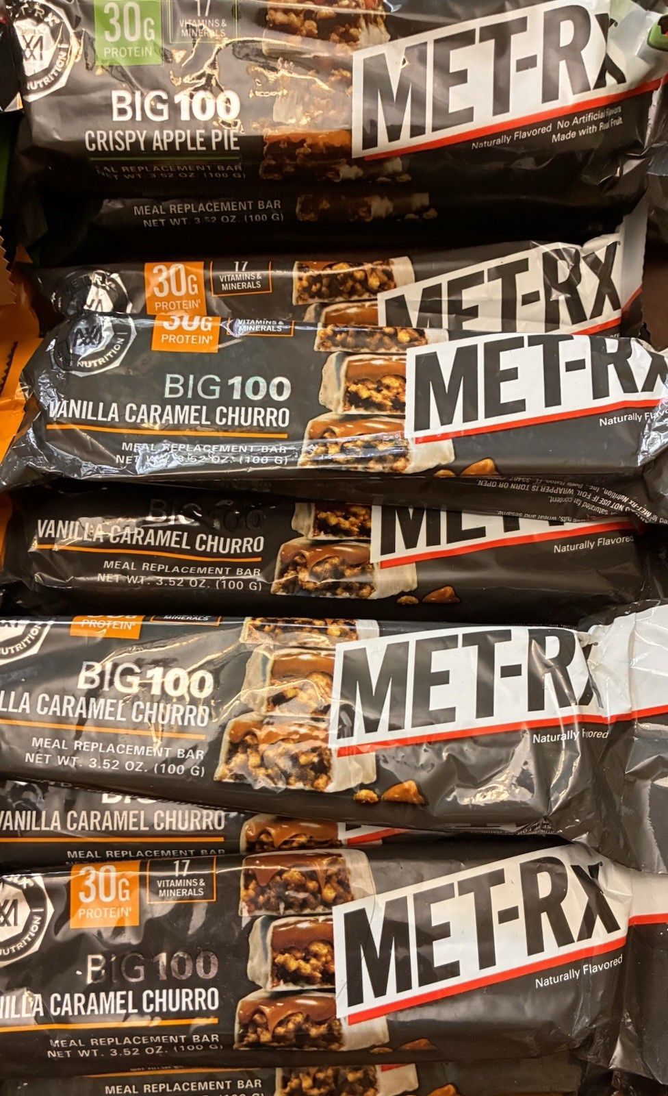 77 MET-RX GATORADE ONE BUILDERS FIT CRUNCH QUANTUM Protein bar QUEST Chip Muffin
