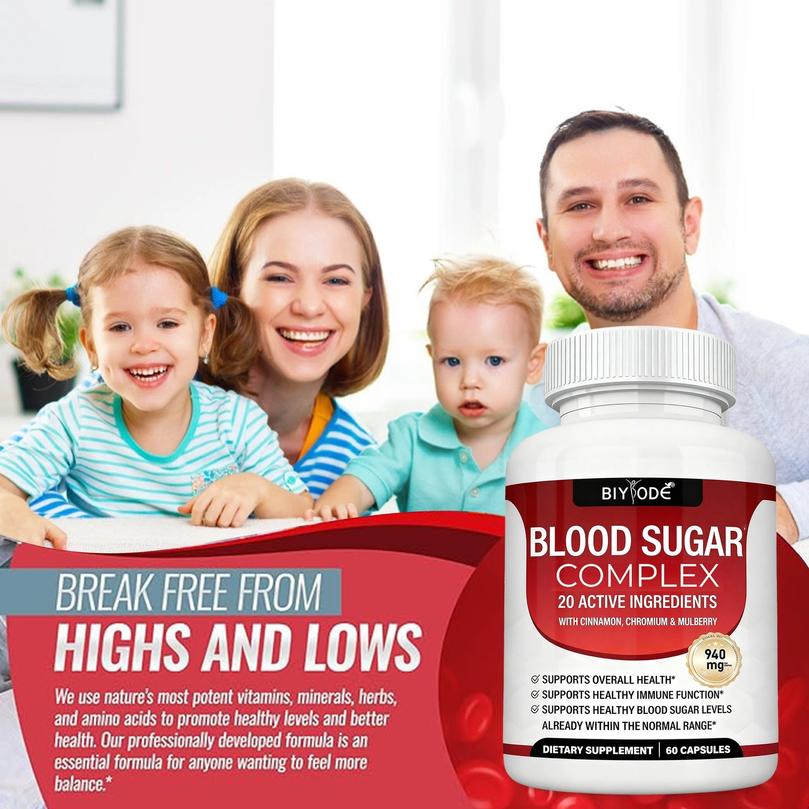 3X Blood Sugar Complex -Support Healthy Blood Sugar Levels Already All Natural