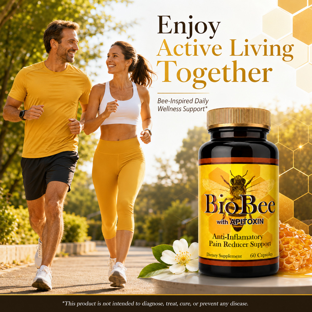 2 BioBee Muscle Joint Relief Arthritis Anti-Inflammatory Bee Therapy Pill 2