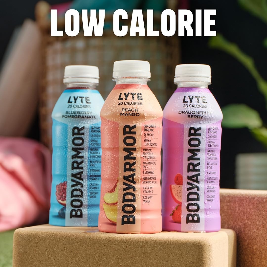 LYTE,Peach Mango,Electrolyte Drink,20 Calories,16 Fl Oz Bottles,Coconut Water…
