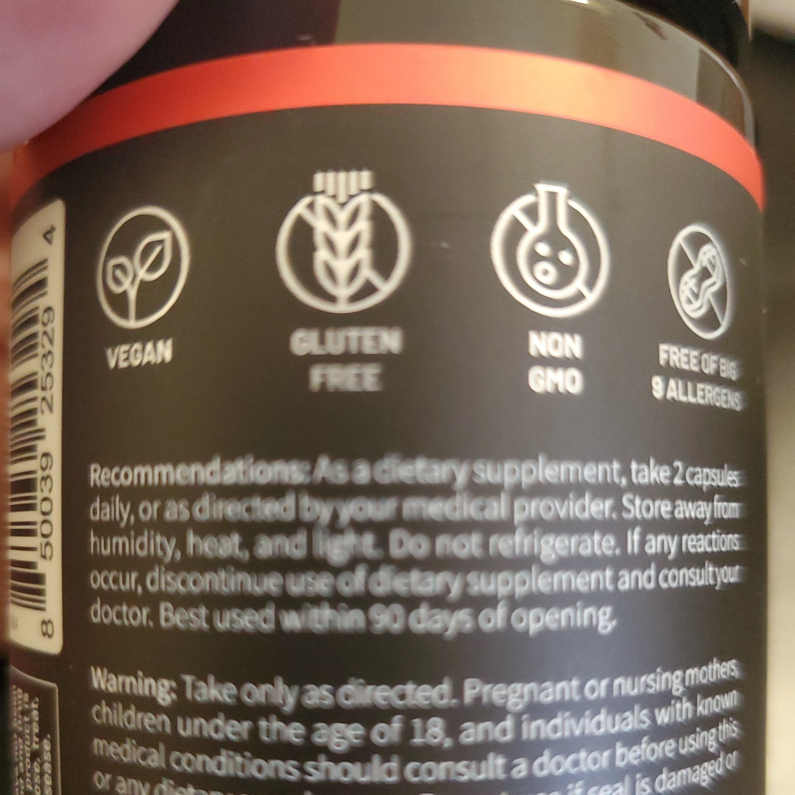 Snap Supplements Nitric Oxide Booster Supplement with L Arginine X 2, exp 03/28