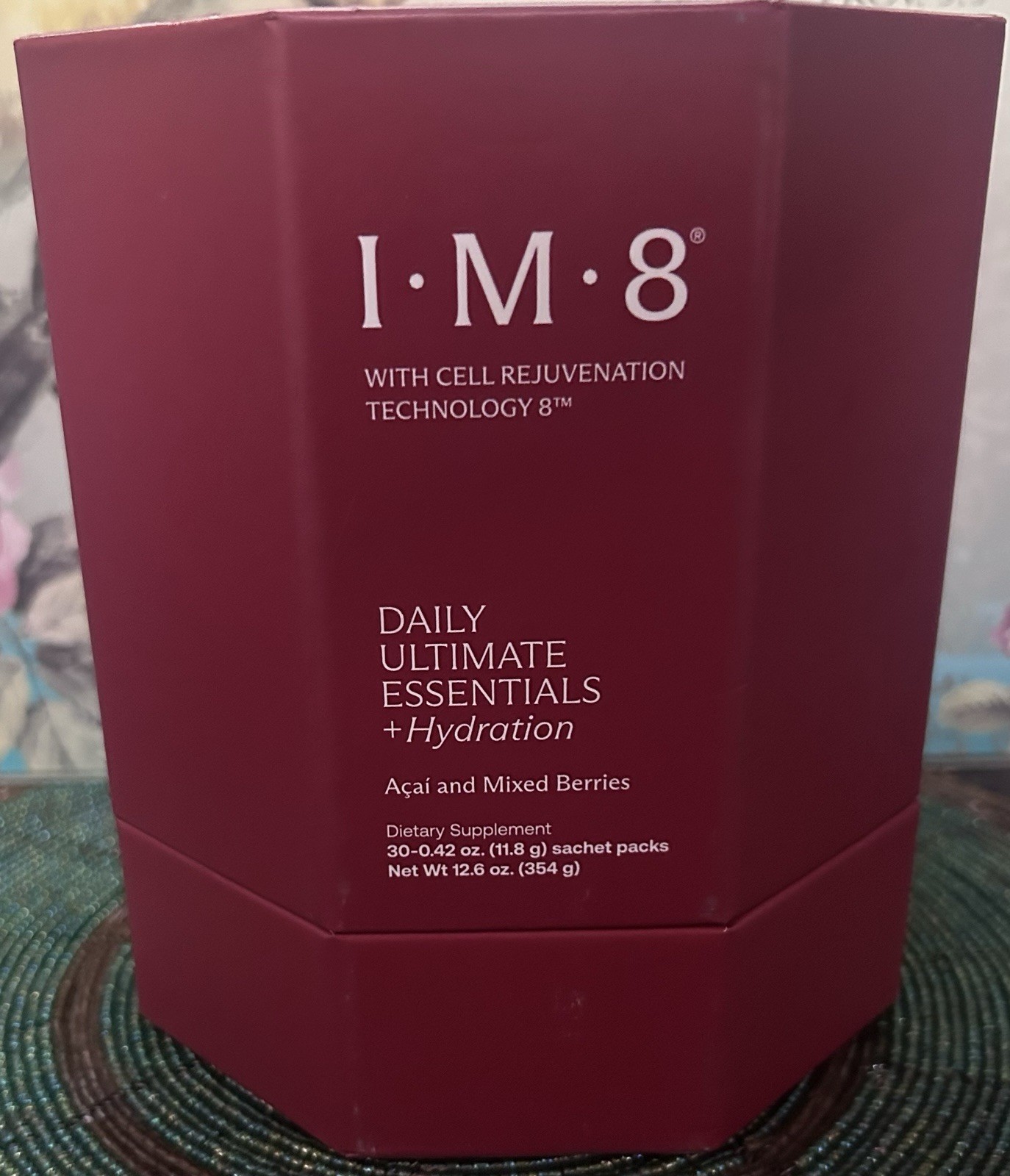 IM8 Daily Ultimate Essentials + Hydration 30 Sachets Acai Mixed Berries 11/27