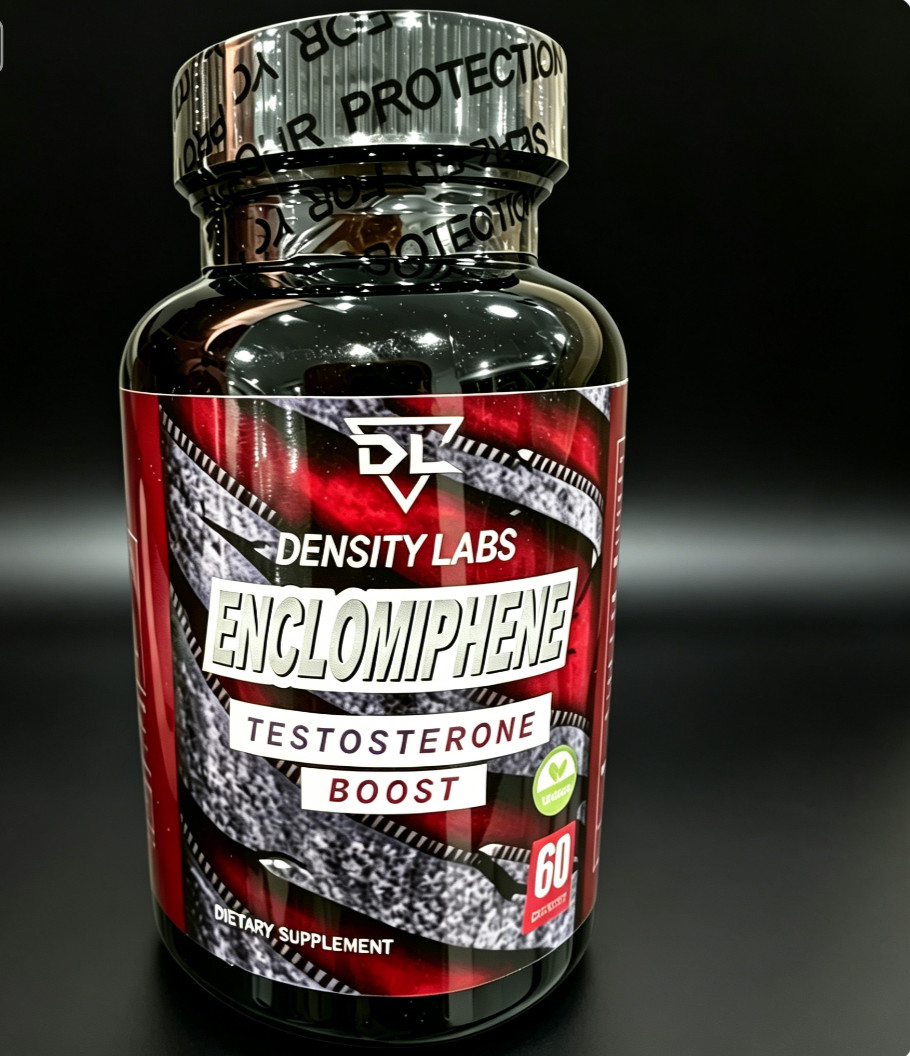Density Labs Enclomiphene 25mg 60/120 Capsules SERM Testosterone Booster Vegan