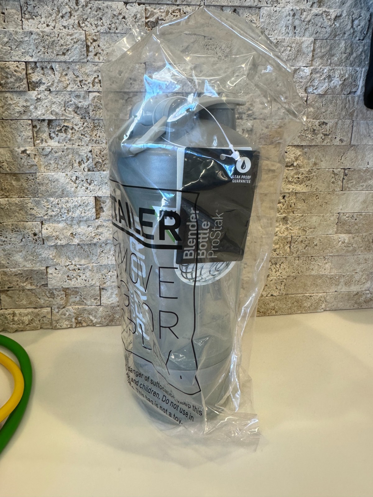 22oz Grey ProStak Blender Bottle