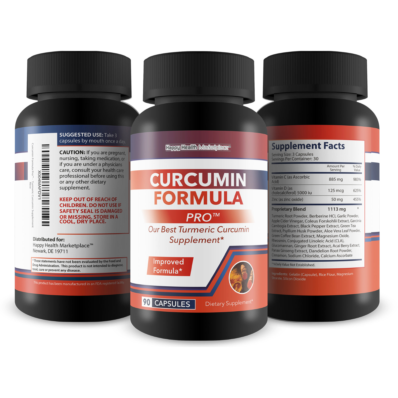 Curcumin Formula Pro – Our Best Turmeric Curcumin Ginger Supplement