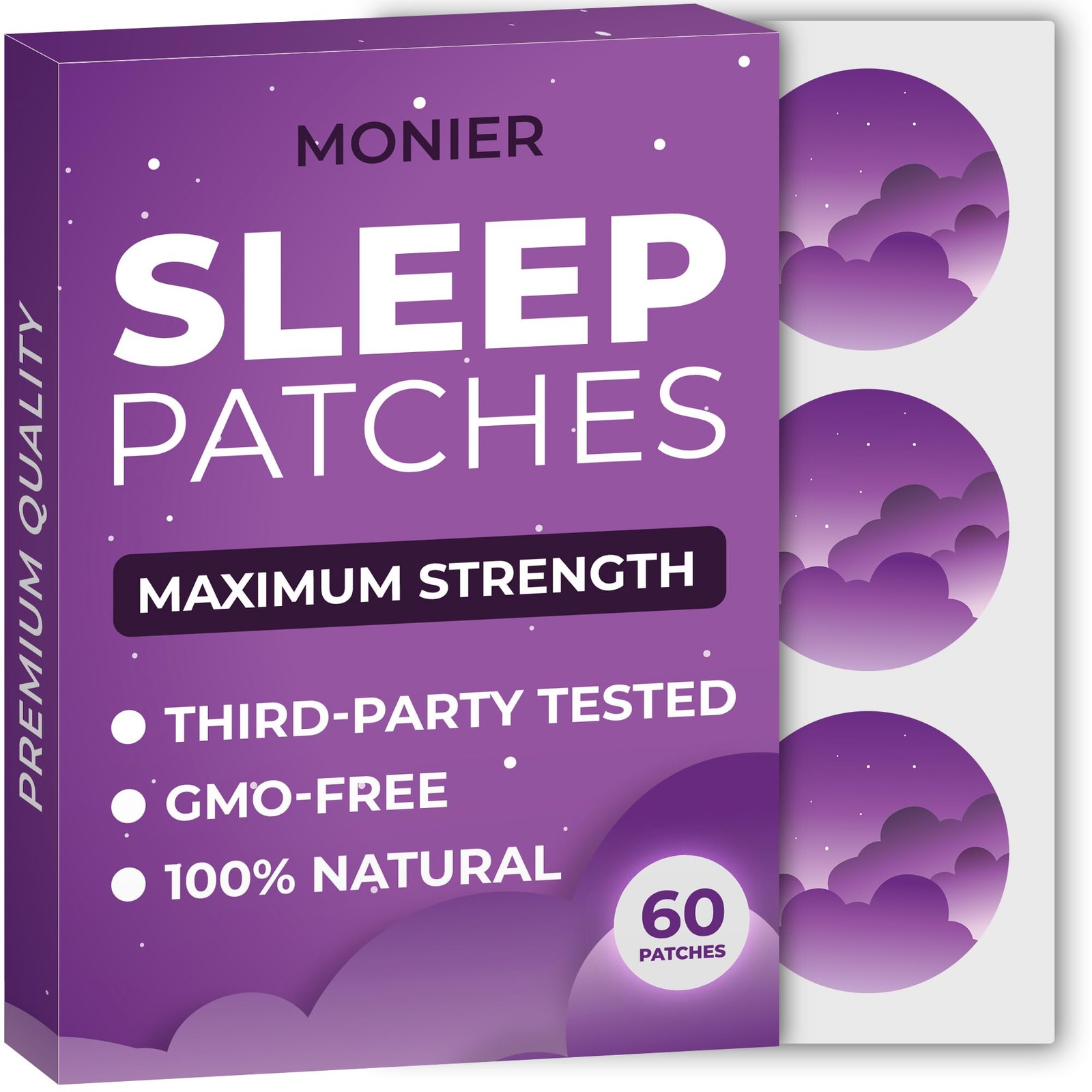 MONIER Sleep Patches for Adults Extra Strength | Easy-to-Apply Sleep Patch wi…