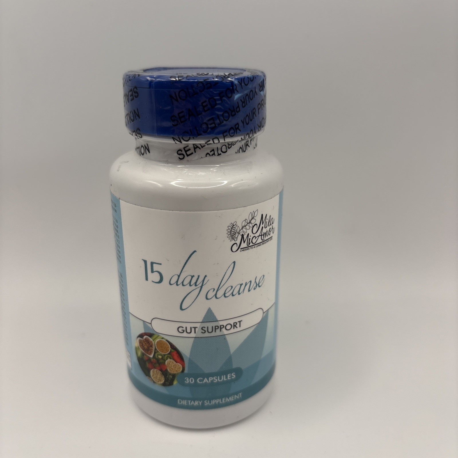 15 Day Cleanse Gut Support Capsules, 30 Count 07/26