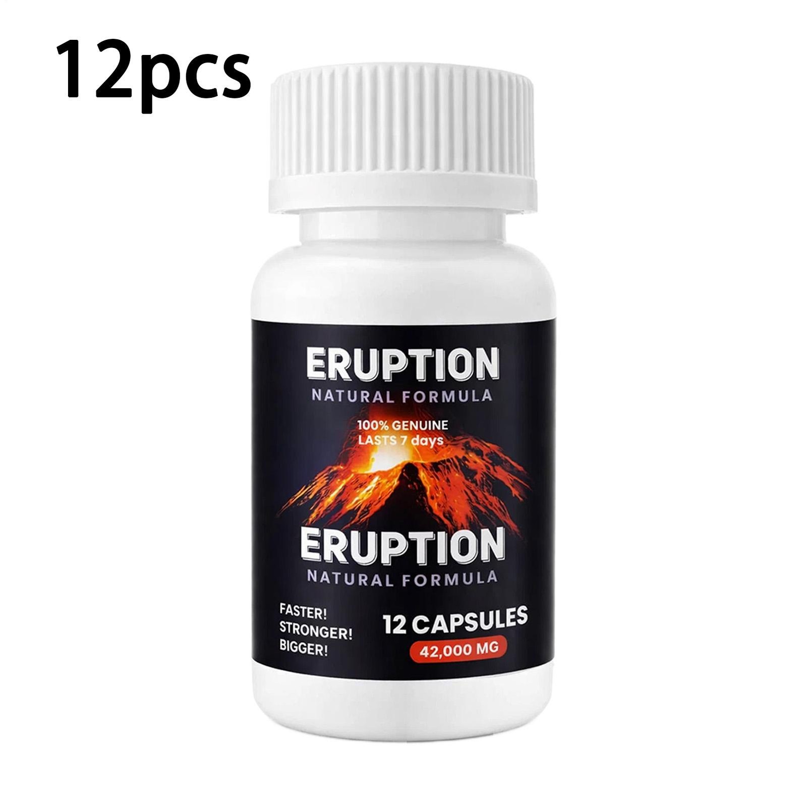3 X ERUPTION – Male Performance Support – Boost Stamina, Size,Stamina & Vitality