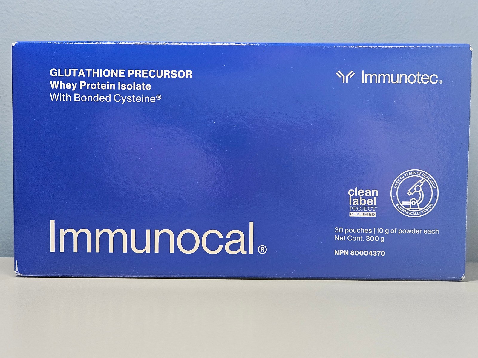 Immunotec Immunocal Classic Regular – 30 pouches – Exp 9/2028 – New! Sealed!
