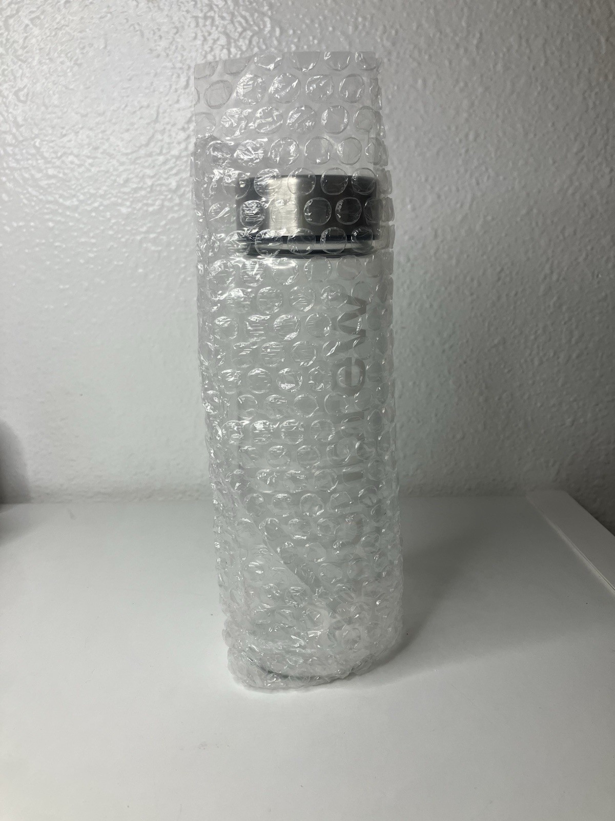 Moonbrew Deluxe Shaker Glass Bottle Clear 16 oz Stainless Steel Lid