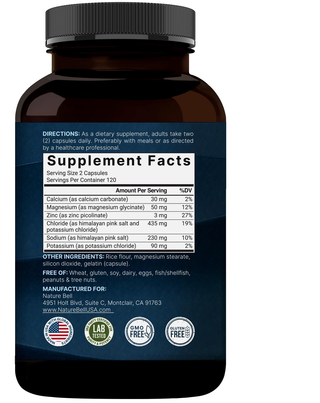 Advanced Electrolyte Pills, 240 Capsules | Salt Pills 240 Count (Pack of 1)