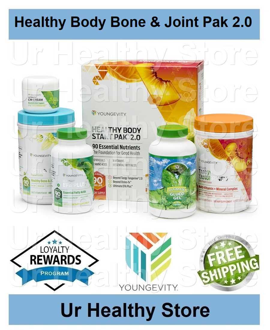 Healthy Body Bone and Joint Pak 2.0 Youngevity PACK **LOYALTY REWARDS**