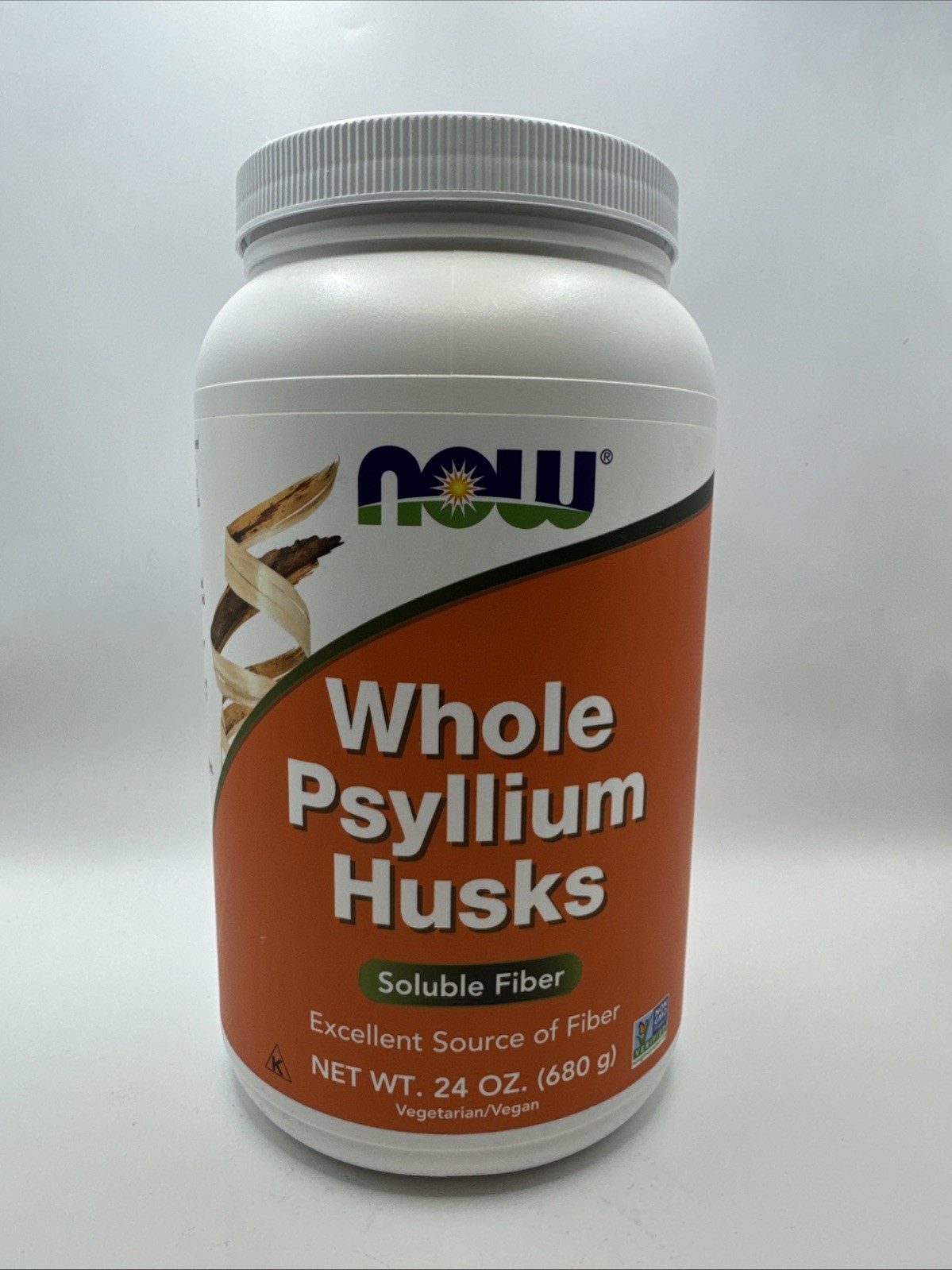 NOW FOODS Psyllium Husks Whole 24 oz. Exp 05/2029