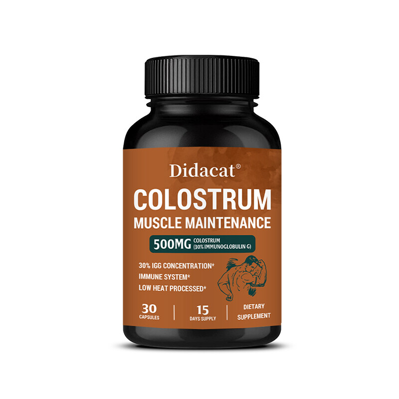 Bovine Colostrum Capsules with Immunoglobulin G – Colostrum Supplement