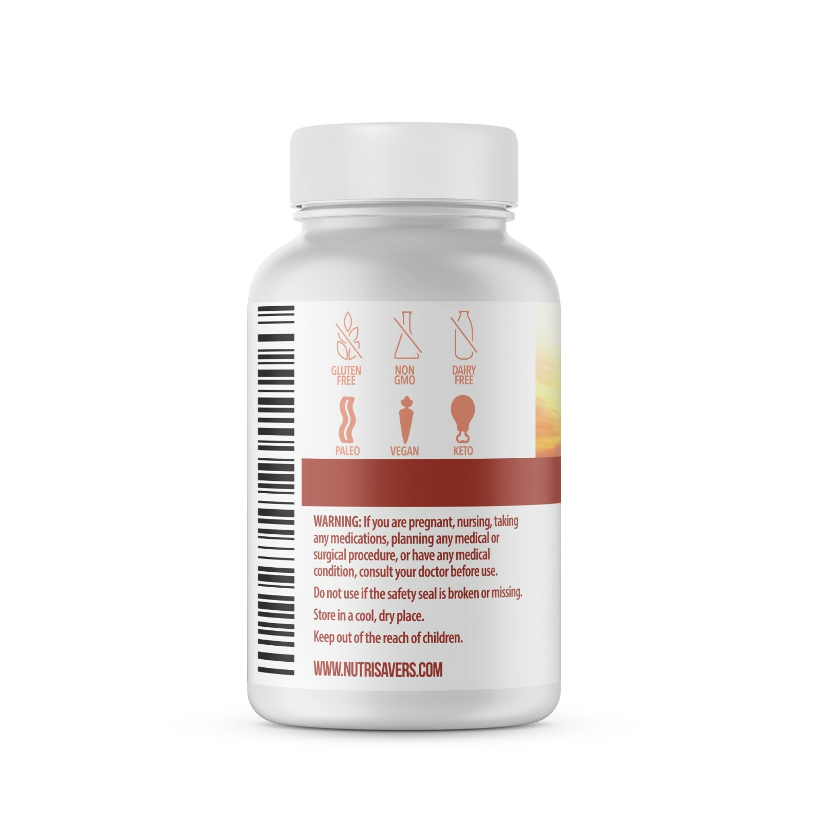 Nutrisavers Biotin Supplement – Skin, Hair and Nail Growth 10000 MCG, 120 Tablet