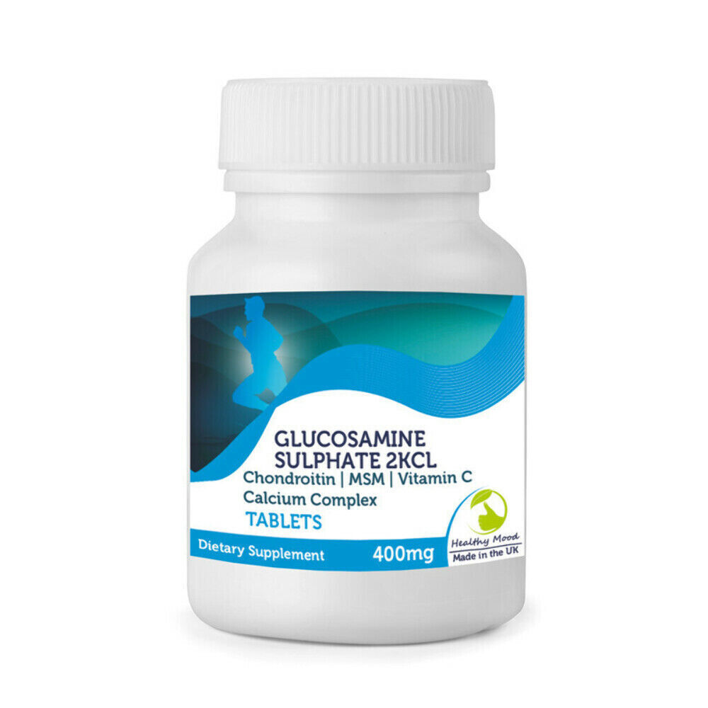 Glucosamine Sulfate 2KCl Chondroitin MSM Tablets Bottle x 120