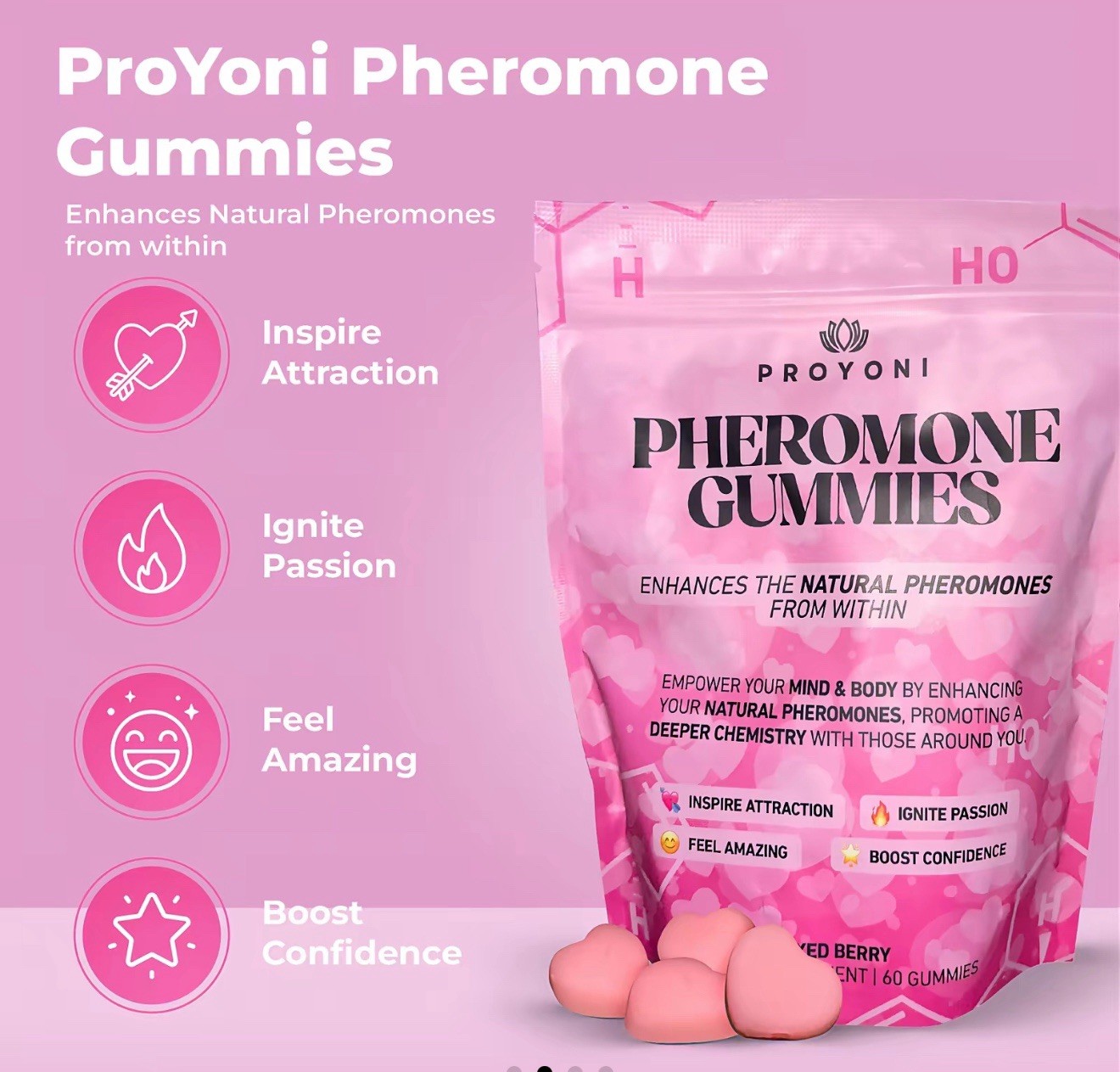 Proyoni Pheromone Gummies