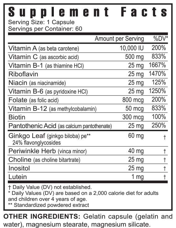Youngevity Dr. Wallach Ultimate Memory FX™ – 60 capsules (3 Pack)