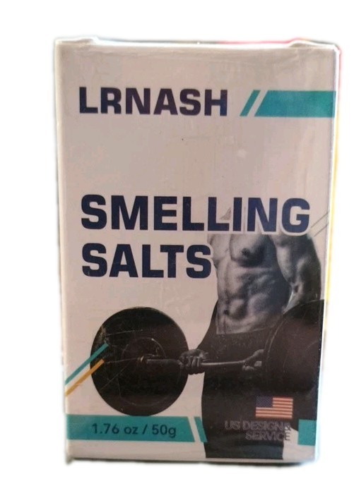 AMMONIA INHALANT Smelling Salts LRNASH for Alert Workout 1.76 Oz (50G)