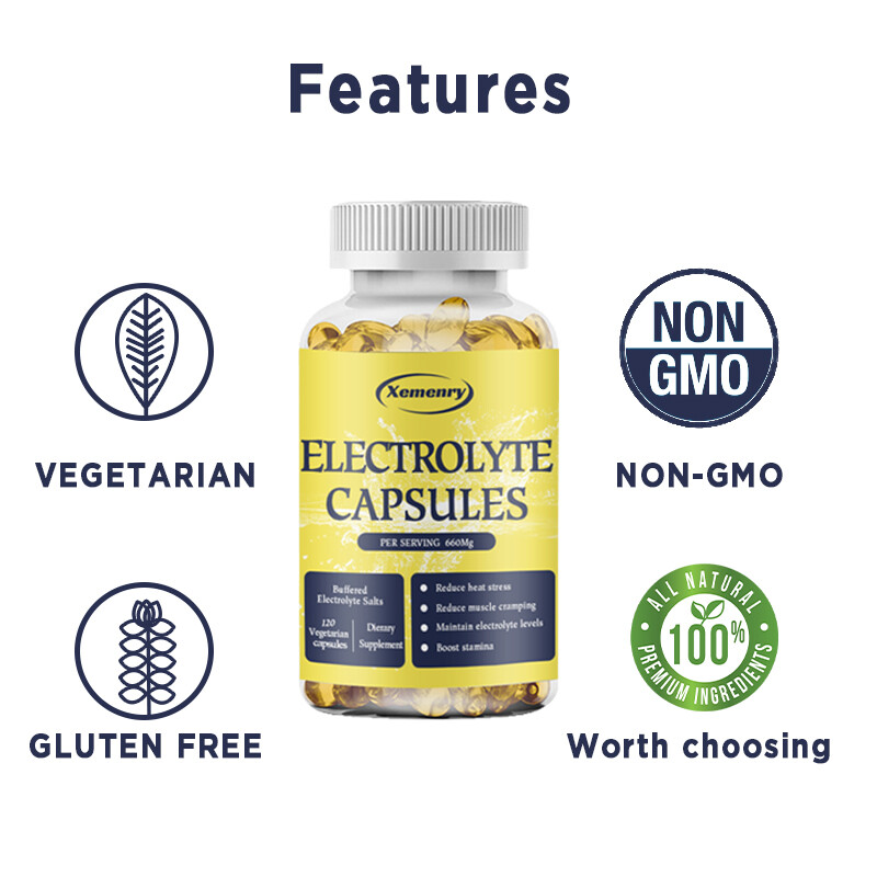 Electrolyte 660mg – Potassium, Magnesium – Muscle Health, Energy & Endurance