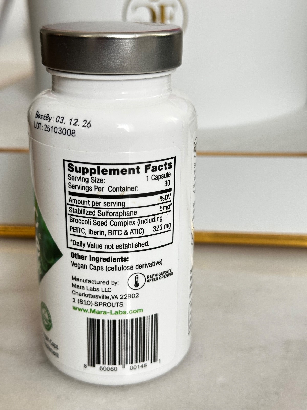 Mara Labs Broc Elite plus | Broccoli Supplement W/Stabilized Sulforaphane Extrac