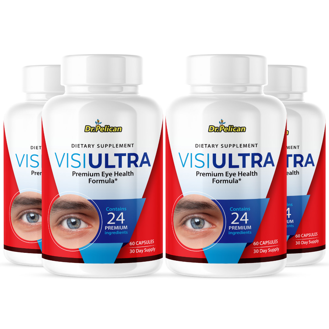 Visiultra- Eye Support- 4 Bottles- 240 Capsules