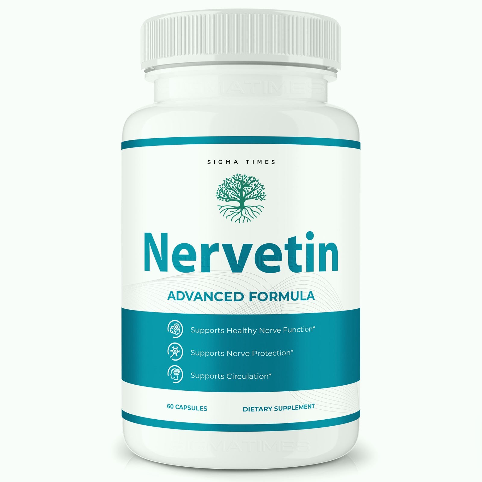 Nervetin Capsules, Daily Supplement for Nerve Support, Relaxation & Comfort 60ct