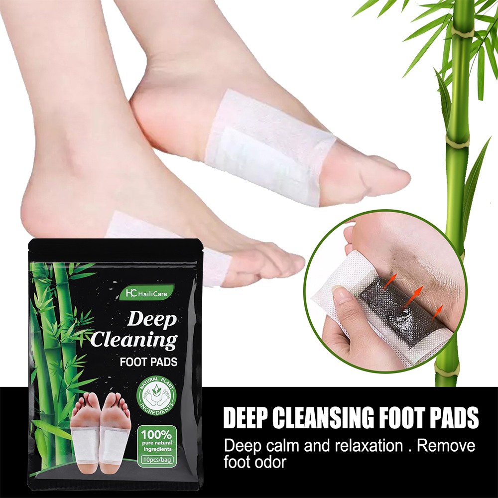 20PCS Detox Foot Patches Pads Body Toxin Feet Slimming Deep Cleansing Herbal US