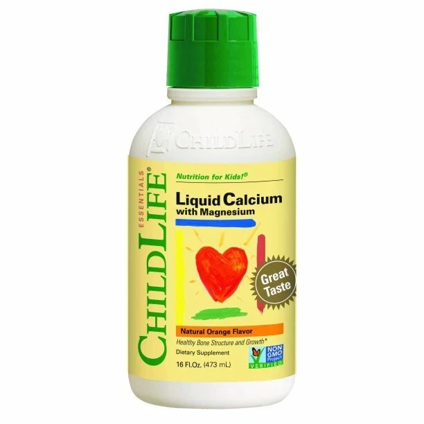 Childlife Liquid Calcium with Magnesium Orange 16 fl.oz
