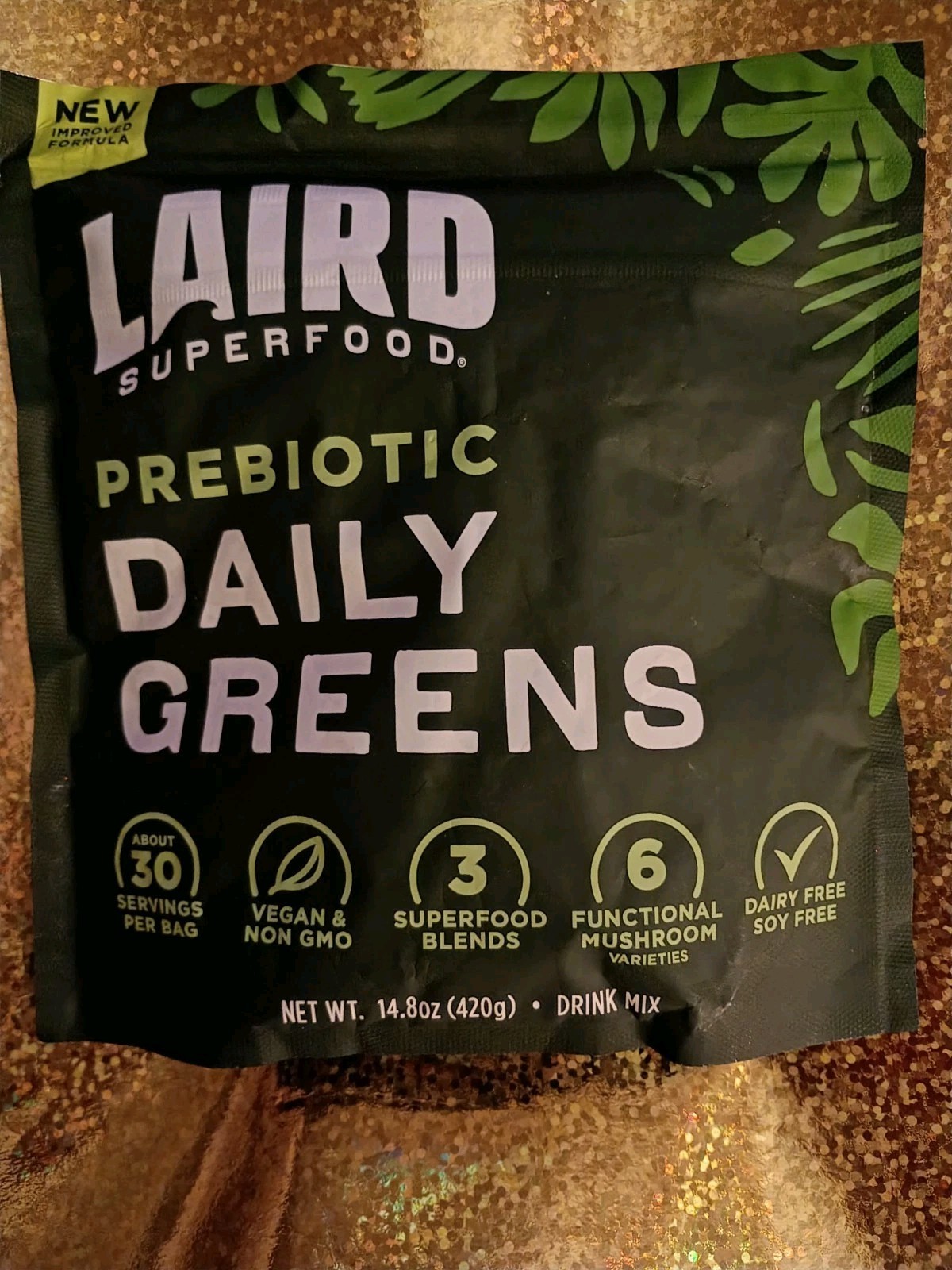 TWO LAIRD Prebiotic Superfood Daily Greens, 30 Servings 14.8oz Exp 8/2027 🆕