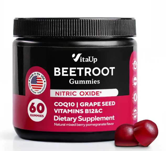 Beet Root Gummies – Beet Gummies 2600Mg – Nitric Oxide Gummies with Beet Root…