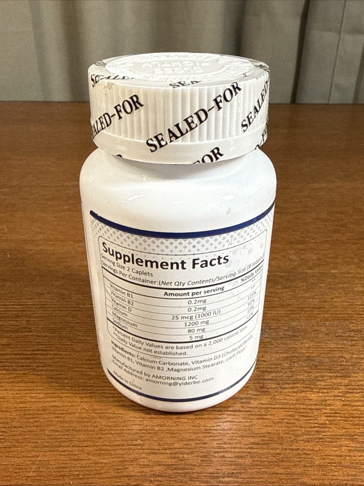 1st Aid Calcium + D3 Supplement Slow Release 1200mg 186 Ct Caplets Exp 04/27 NEW