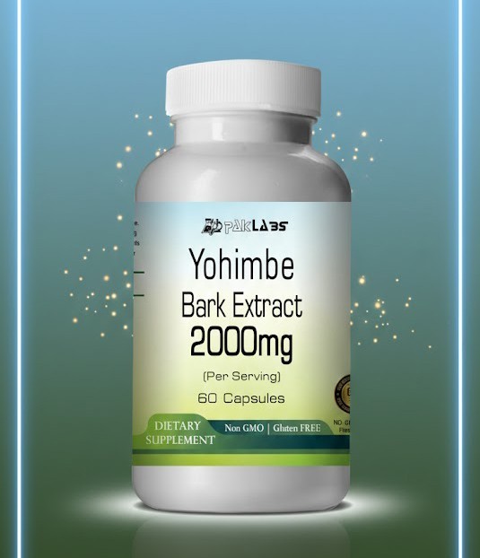Yohimbine Bark Extract Capsules 2000mg Serving , High Strength.
