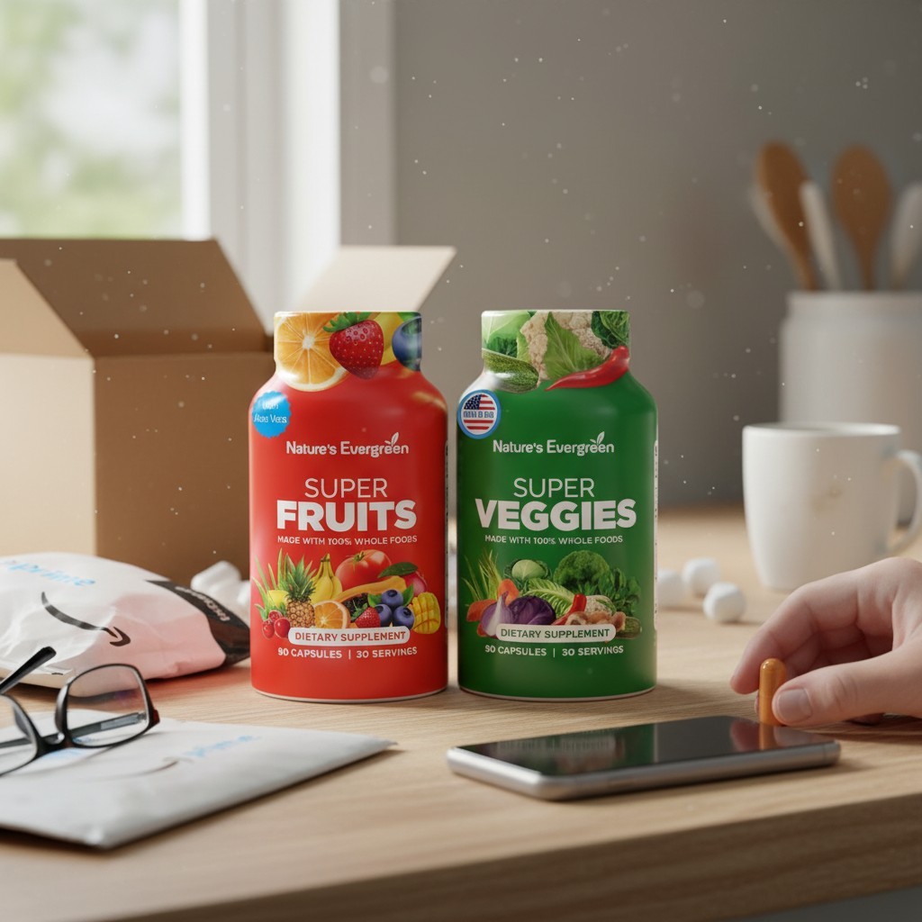 AUTHENTIC Balance of Nature Whole Food Fruits and Veggies Produce All Natural
