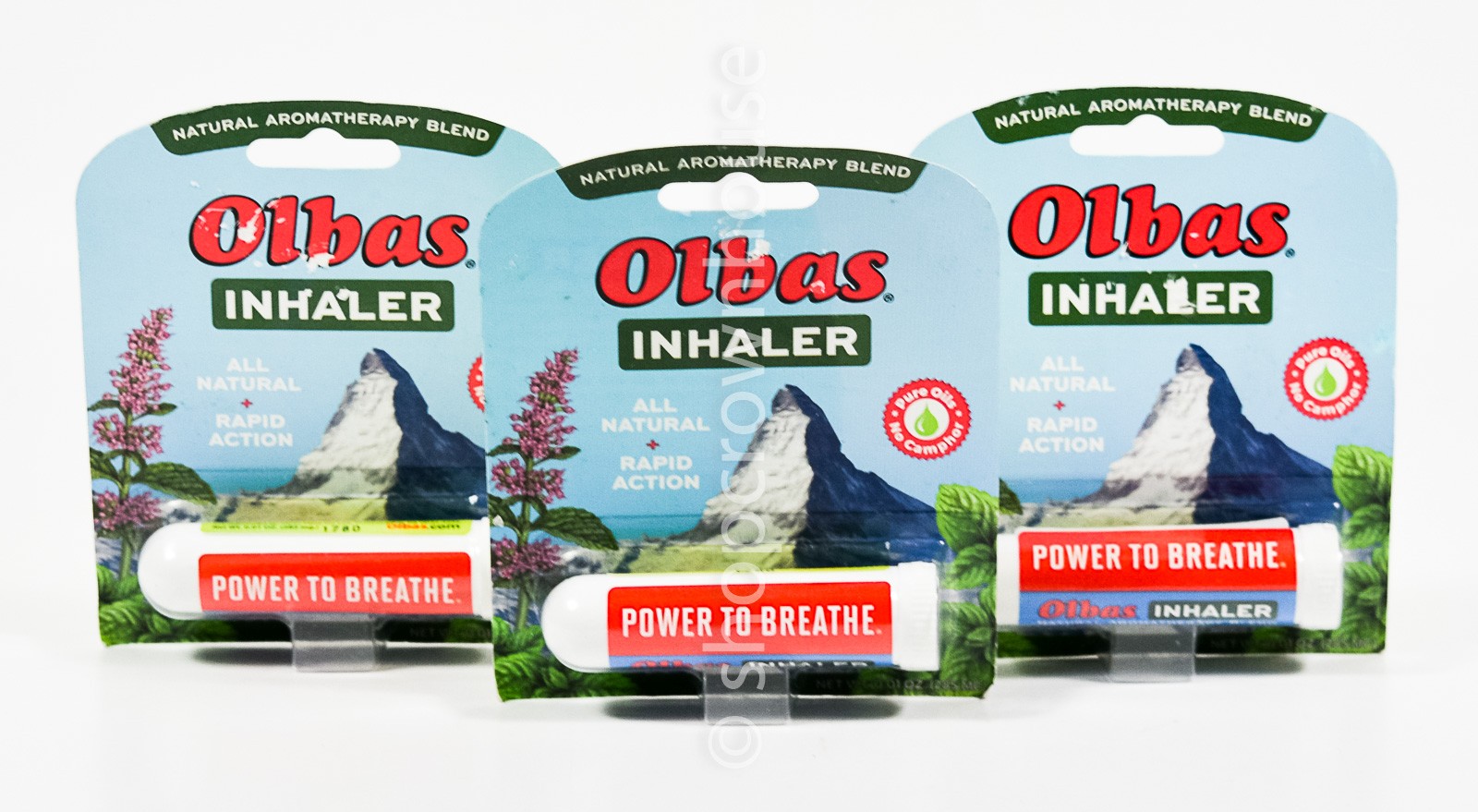 3 OLBAS Penetrating Vapors INHALER menthol peppermint Essential oil Aromatherapy