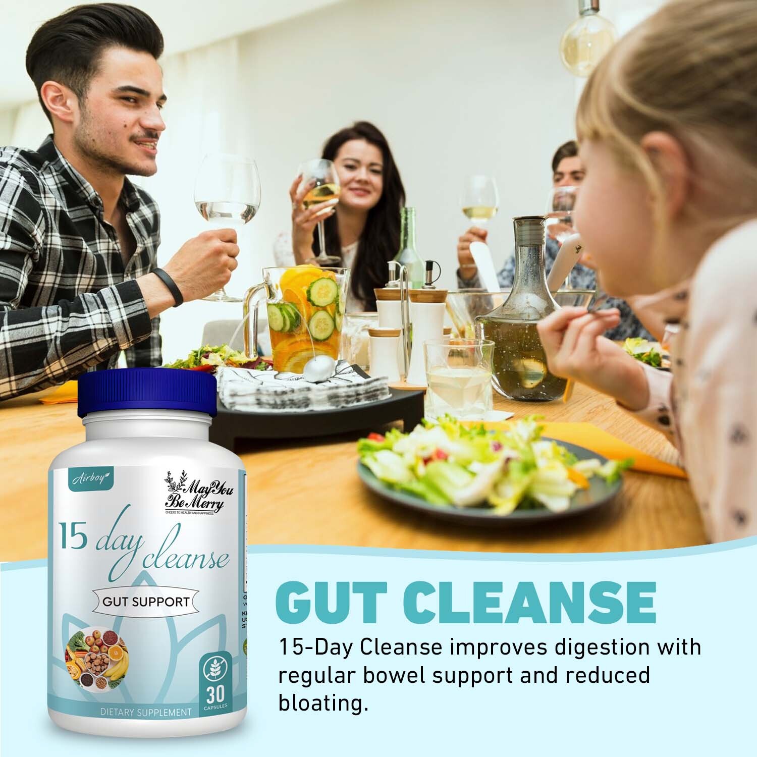 15 Day Cleanse -Cleansing and Detox, Digestive Health Support, Weight Management