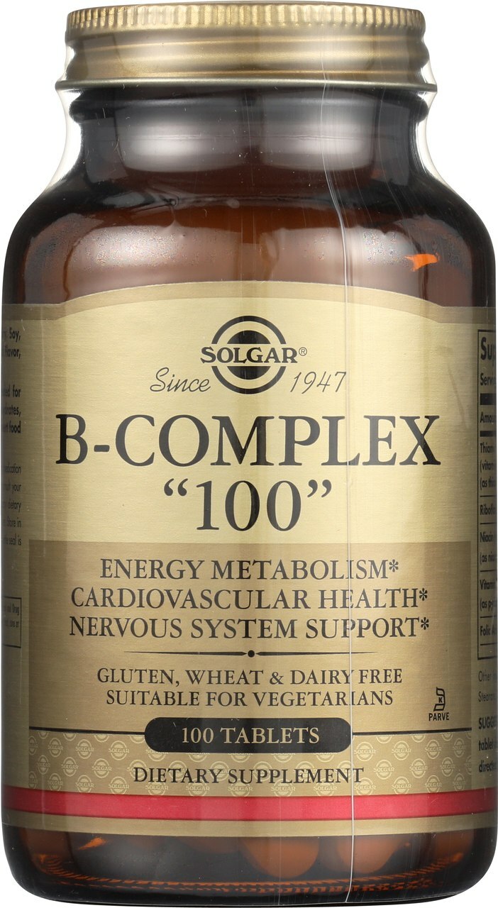Solgar B-Complex “100” 100 Tablets