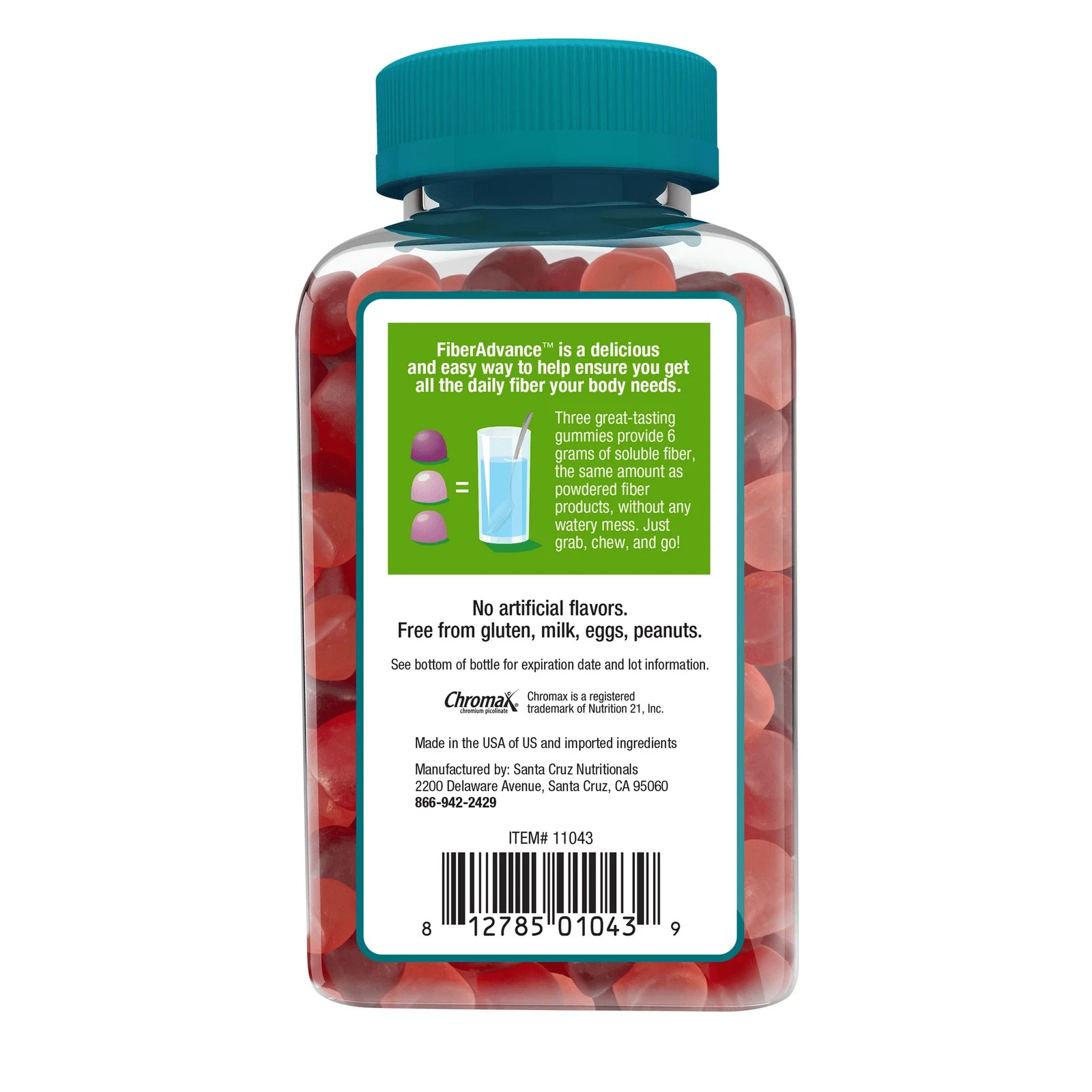 Fiber Advance Weight Management Gummies | 100% Plant Based Fiber for Digestiv…