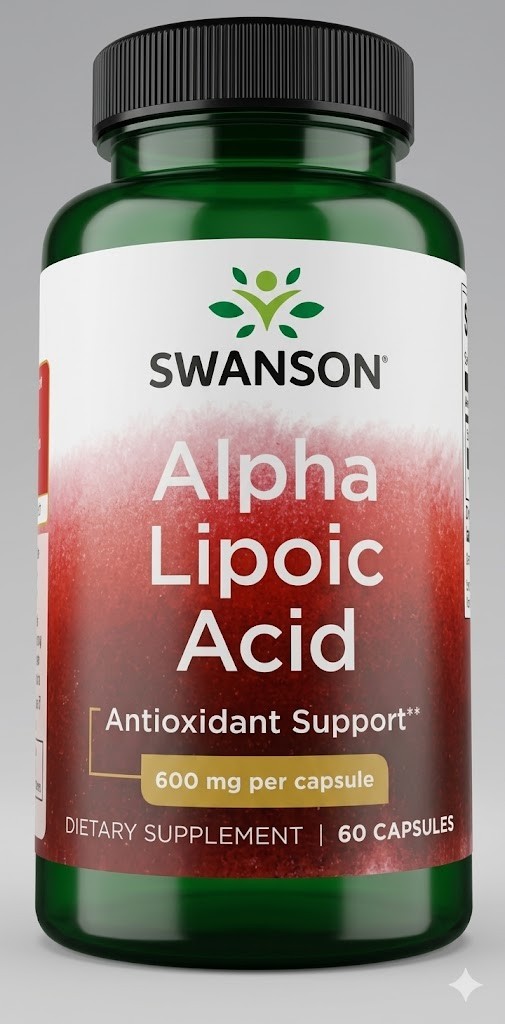 Alpha Lipoic Acid 600 mg 60 Capsules